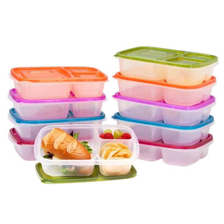 Bentgo Easyboxes 3-Compartment Food Containers 20-Piece Set T8