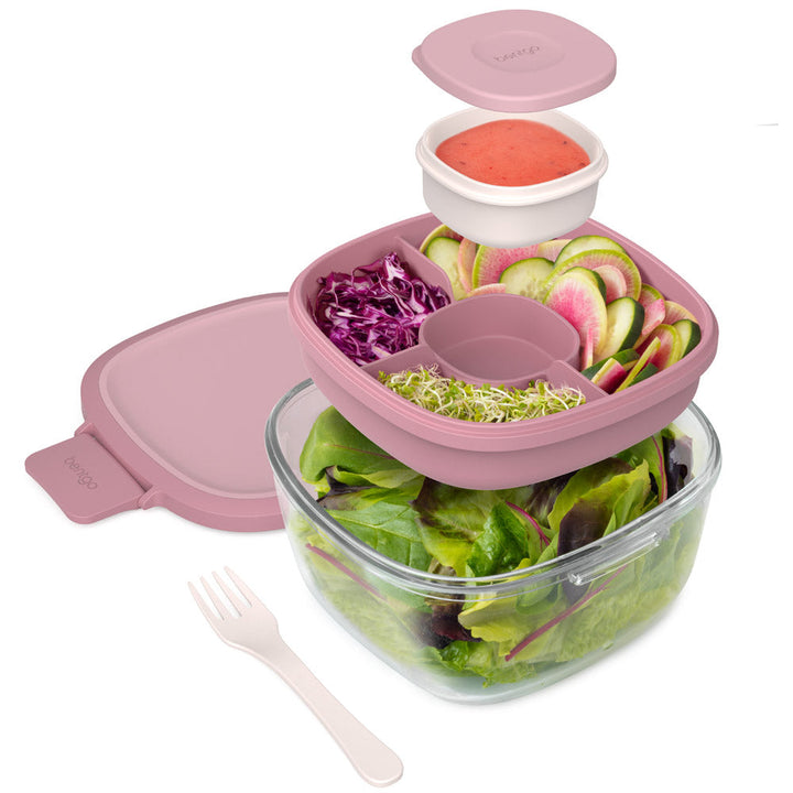 Bentgo Glass Salad Container F4