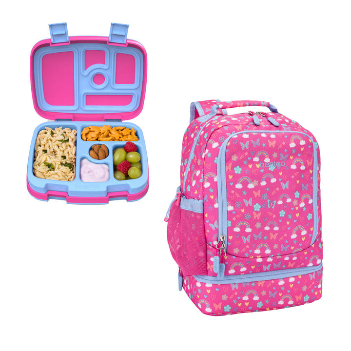 Bentgo Kids Prints Lunch Box & Backpack Q9