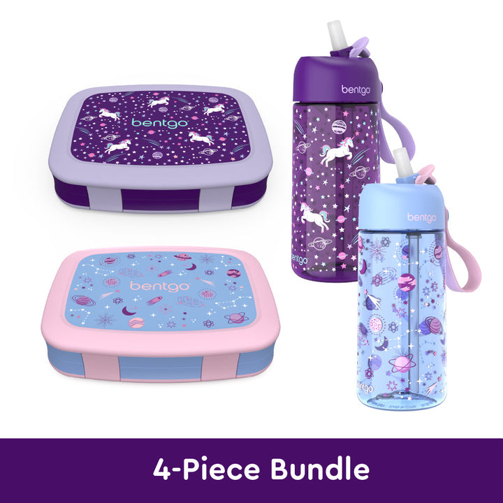 Bentgo Kids Prints Lunch Boxes & Water Bottles C6
