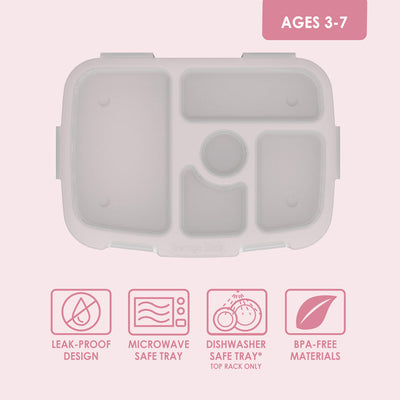 Bentgo Kids Tray with Transparent Cover (Glitter)
